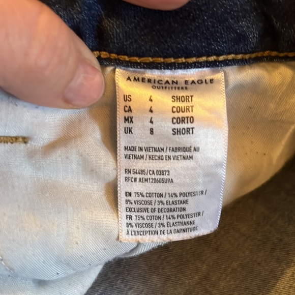 EUC American Eagle Distressed Jegging - Picture 2 of 5